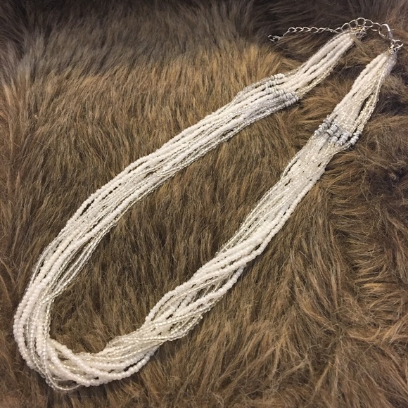 Vintage repurpose multi strand seed bead necklace - Picture 8 of 10